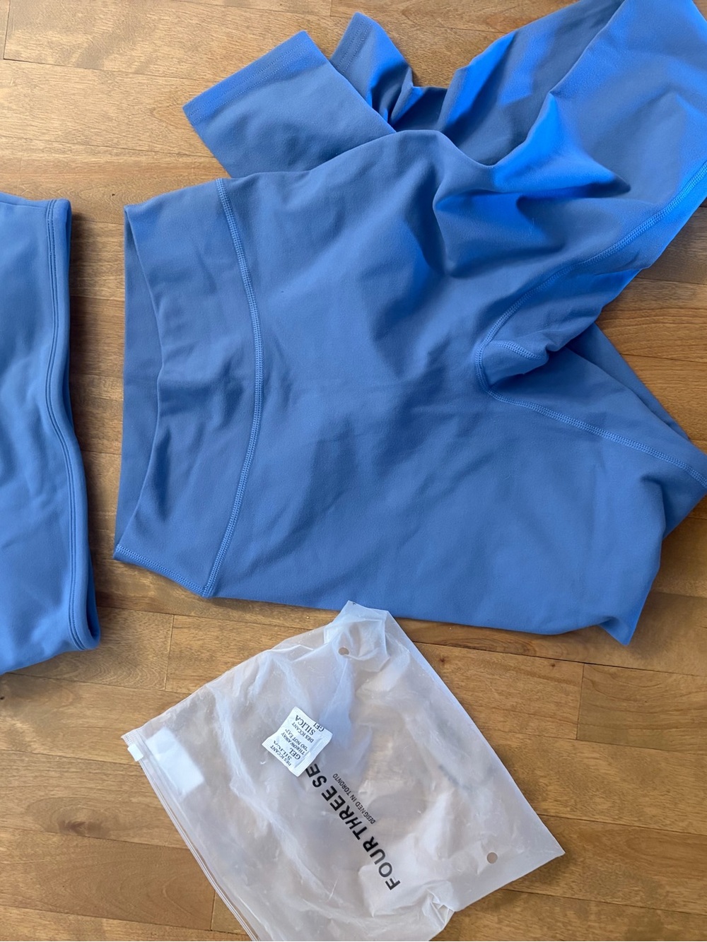437 Blue Micro Bra and Leggings -